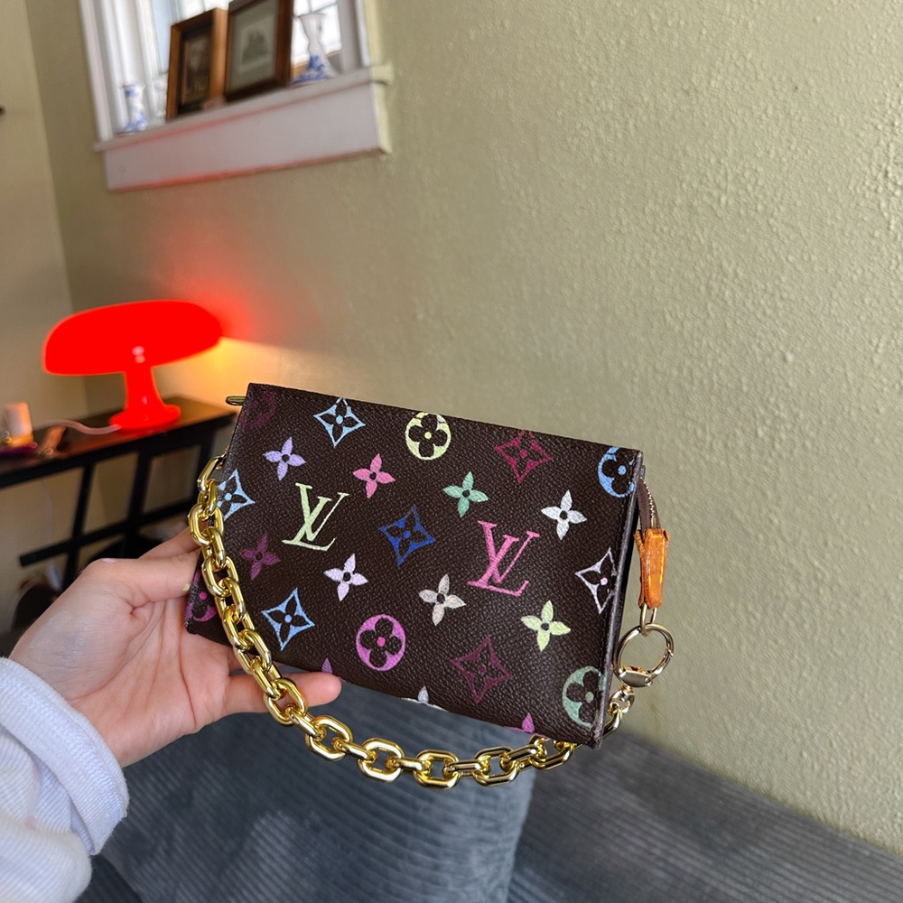 🍒✨customized Authentic Louis Vuitton Brown Monogram Canvas Mini Bag ✨🍒 - Picture 9 of 9